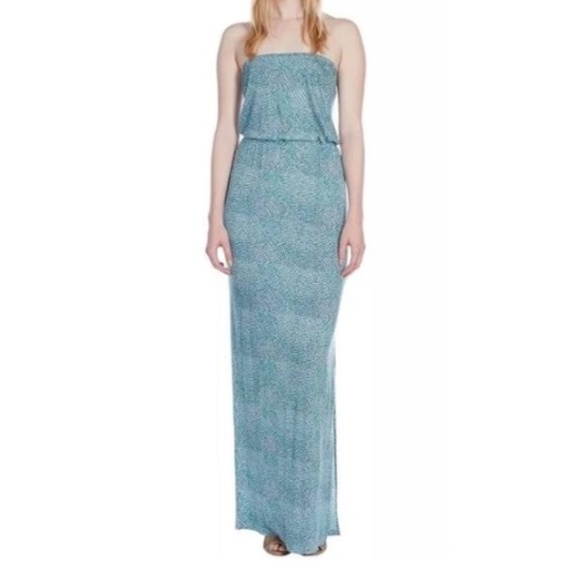 Joie Dresses & Skirts - Joie Dalila Blue Green Coastal Beach Maxi Dress